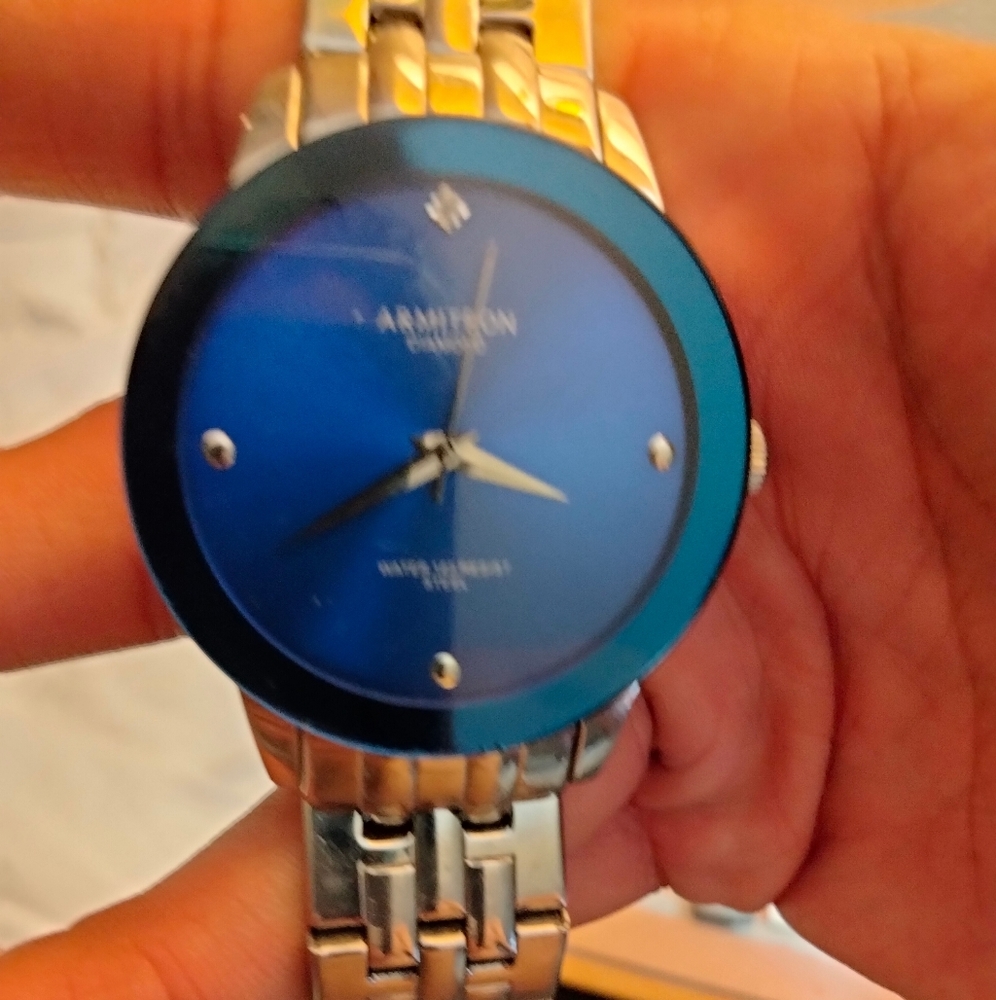 Mens Armitron Diamond Watch